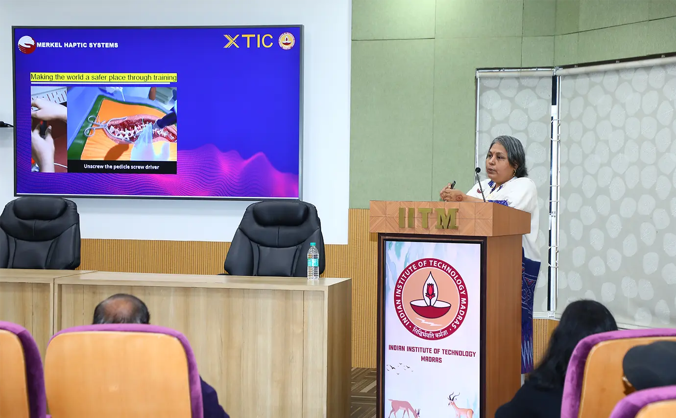 Test 2Delivered a Speech at the IITM – XR Summit’24Test 2
