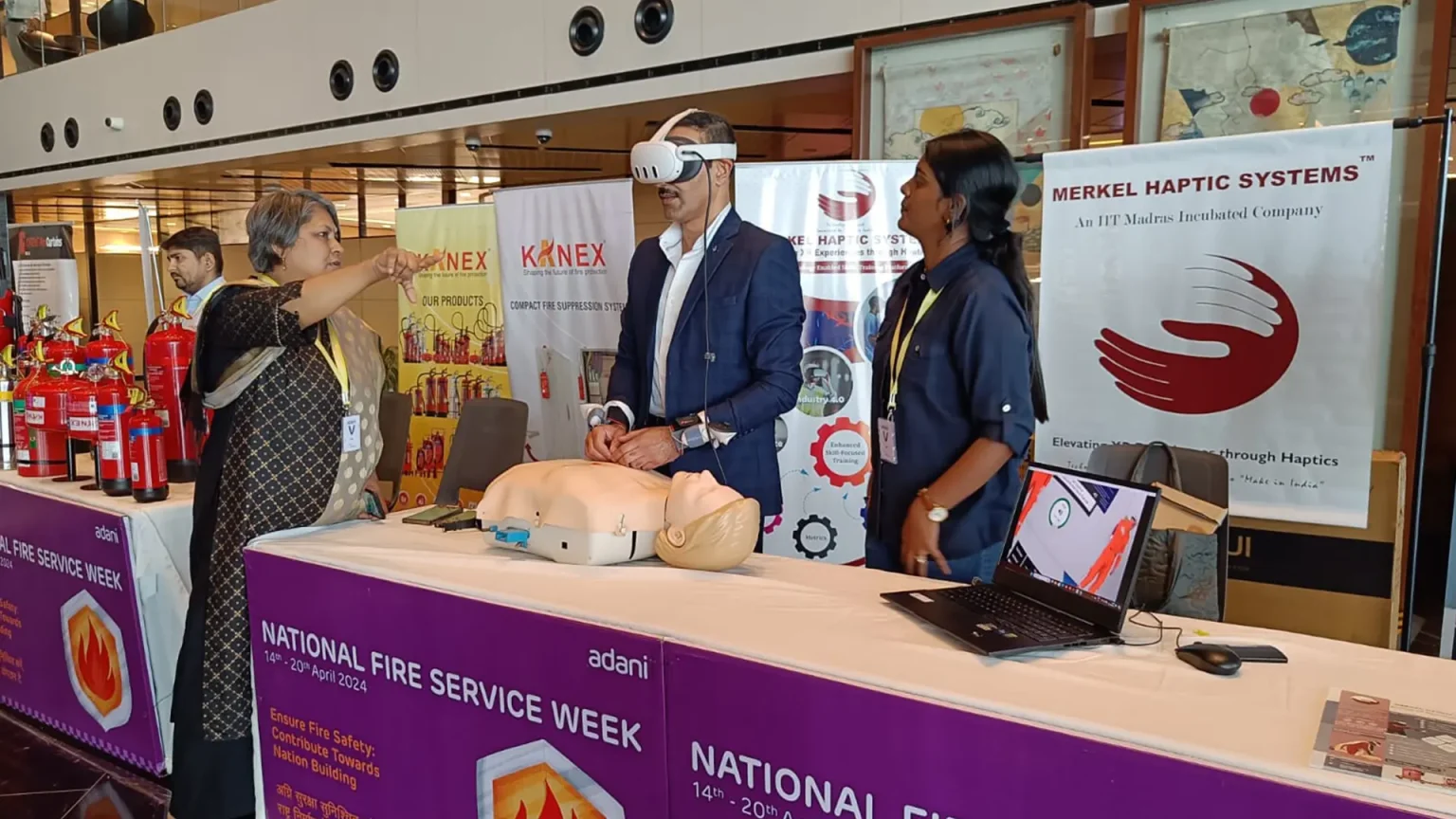 Adani - National Fire Service Week - CPR Hands on Experience