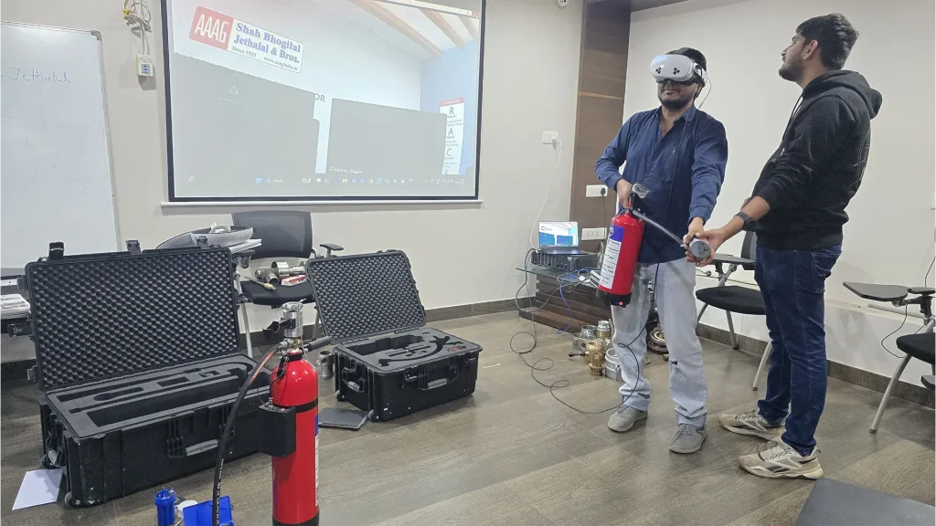 Fire Simuator Instalation for AAAG